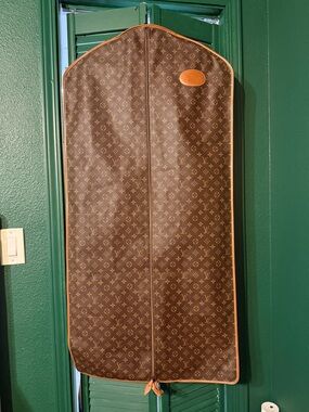 Louis Vuitton Monogram Garment Cover in Brown and Tan
